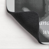 "linkshandige persoon op het werk." muismat (Hoek)