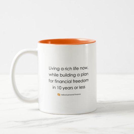 Linkshandige Radicale Slogan Mok (Links)