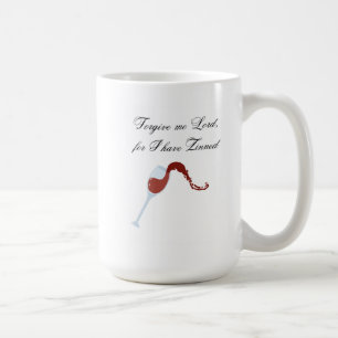 Linkshandige wijn & koffie liefhebbers mok