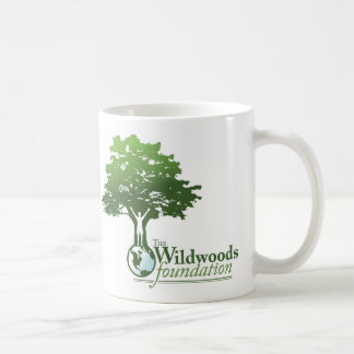linkshandige Wildwoods Logo Mok met Motto