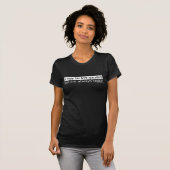 linkshandigen t-shirt (Voorkant volledig)