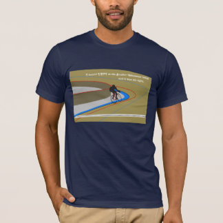Linksom bij het Velodrome van Boulder T-shirt