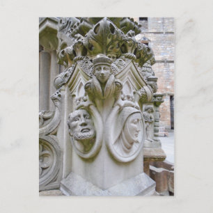 "Linlithgow Palace Fountain- Detail"-Briefkaart Briefkaart