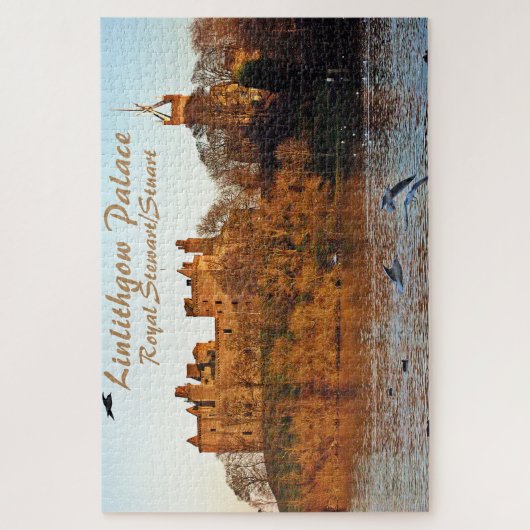 Linlithgow Palace - Royal Stewart/Stuart Legpuzzel (Verticaal)