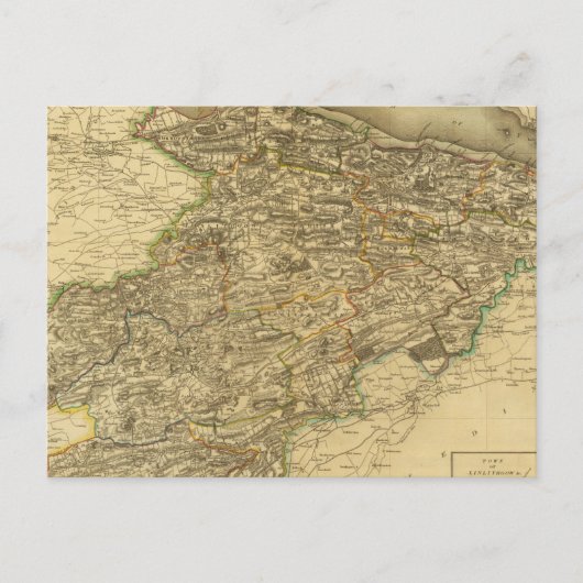 Linlithgowshire Briefkaart (Voorkant)