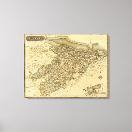 Linlithgowshire Canvas Afdruk (Voorkant)