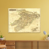 Linlithgowshire Canvas Afdruk (Insitu (Woonkamer))