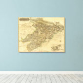 Linlithgowshire Canvas Afdruk (Insitu (Houten vloer))