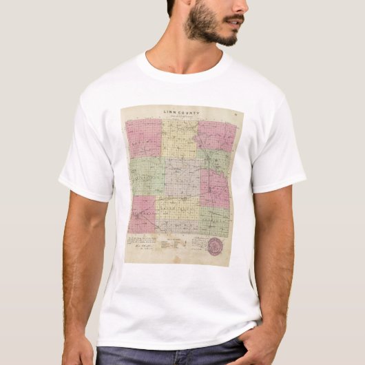Linn County, Kansas T-shirt (Voorkant)