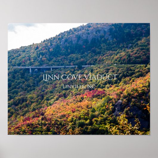 Linn Cove Viaduct Poster (Voorkant)