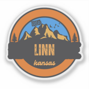 Linn, Kansas Sticker