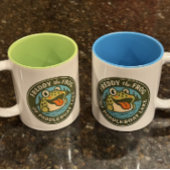 Linn Valley, KS Mug Tweekleurige Koffiemok