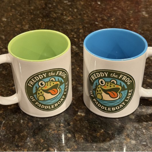 Linn Valley, KS Mug Tweekleurige Koffiemok