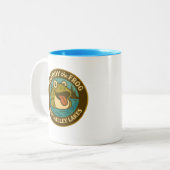 Linn Valley Lakes Freddy mug Tweekleurige Koffiemok (Voorkant links)
