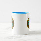 Linn Valley Lakes Freddy mug Tweekleurige Koffiemok (Center)