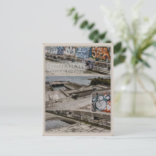 Linnahall in Tallinn, Estland CC0221 Briefkaart (Staand voorkant)
