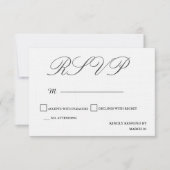 Linnen antwoord Modern Plain Minimalist (Voorkant)