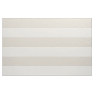 Linnen beige en ivoor brede strepen op grote schaa stof