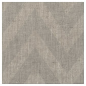 Linnen Beige Moderne Chevron Grote Schaal Stof (Close Up)