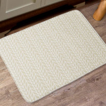 Linnen Beige Traditioneel Modern Herringbone Patro
