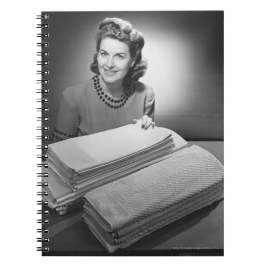 Linnen en handdoeken notitieboek (Voorkant)