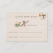  Linnen Fairy Vrijgezellenfeest Game Kaart Plaatskaartje (Voorkant)