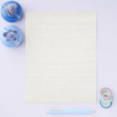 Linnen katoenachtergrond flyer (Enkel)