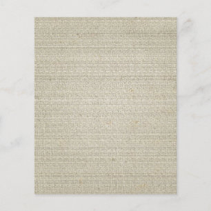 Linnen katoenachtergrond flyer