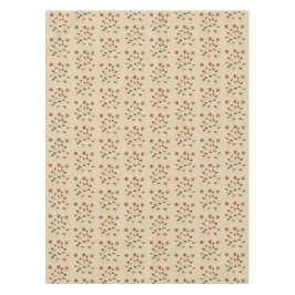 Linnen look bloemen bladeren patroon tafelkleed