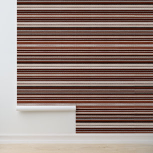 Linnen Luxe Modern Bruin Wit Textuur Collectie Behang
