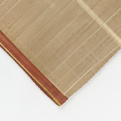 Linnen Luxe Trendy Bourgogne Goud Collectie Fleece Deken (Hoek)