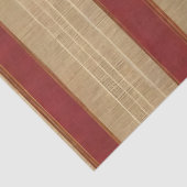 Linnen Luxe Trendy Bourgogne Goud Collectie Tissuepapier (Detail)