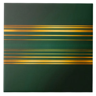 Linnen Luxe Trendy Groen Goud Textuur Collectie Tegeltje