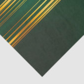 Linnen Luxe Trendy Groen Goud Textuur Collectie Tissuepapier (Detail)