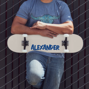 Linnen Moderne Naam Klassiek Trendy Persoonlijk Skateboard