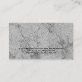 Linnen Moderne Personal Trainer Fitness Sport Visitekaartje (Achterkant)