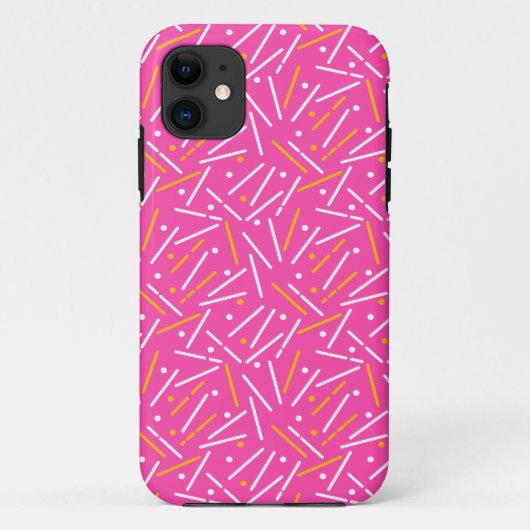 Linnen Patroon 1 Case-Mate iPhone Case (Achterkant)