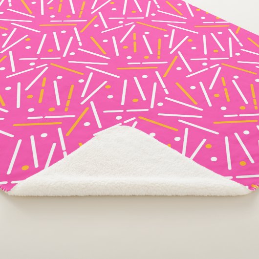 Linnen Patroon 1 Sherpa Deken (3/4)