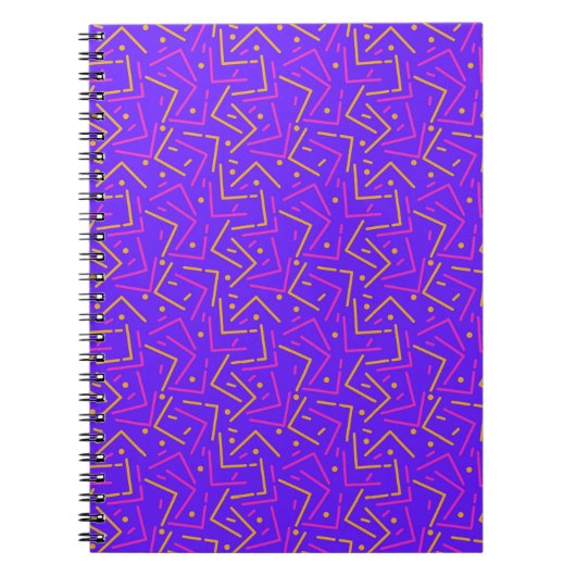 Linnen Patroon 3 Notitieboek (Voorkant)