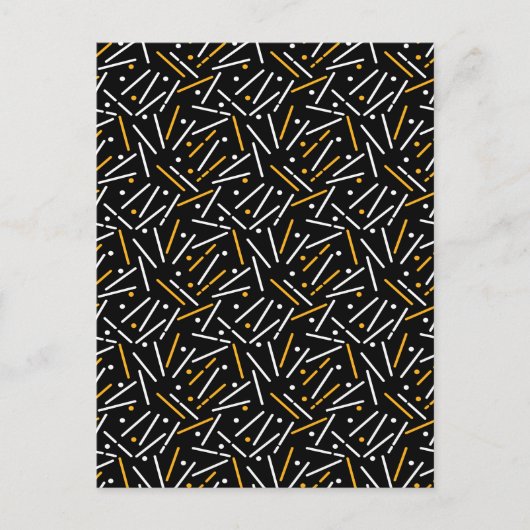 Linnen Patroon 4 Briefkaart (Voorkant)