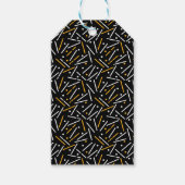 Linnen Patroon 4 Cadeaulabel (Voorkant)