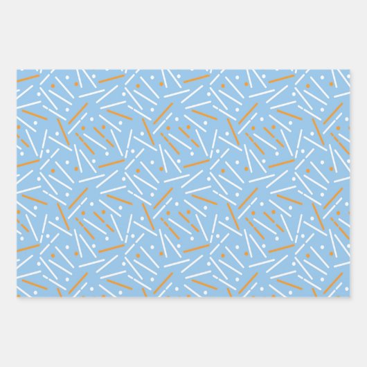 Linnen Patroon 6 Inpakpapier Vel (Voorkant 2)