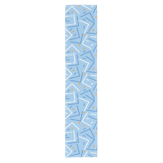 Linnen Patroon 7 Korte Tafelloper (Voorkant)