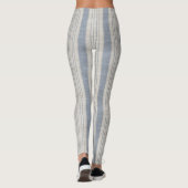 Linnen stijl leggings (Achterkant)