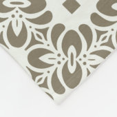 Linnen Tralie Fleece Deken (Hoek)