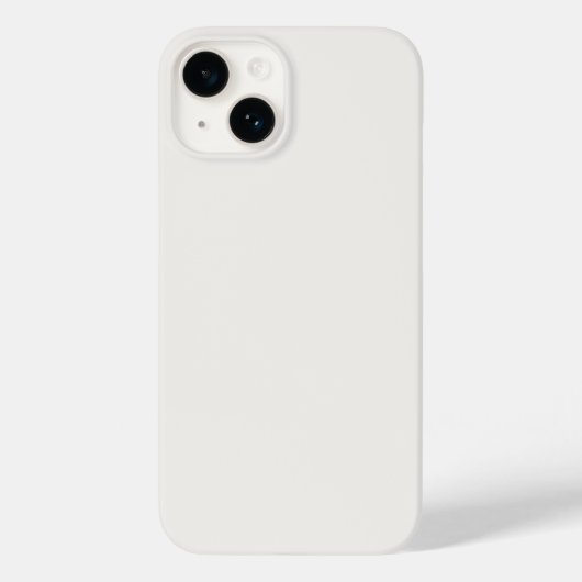 Linnen wit, gebroken wit Case-Mate iPhone case (Achterkant)