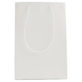 Linnen wit, gebroken wit medium cadeauzakje (Voorkant)