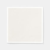 Linnen wit, gebroken wit servet (Voorkant)