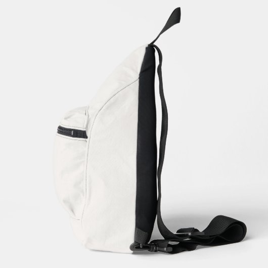Linnen wit, gebroken wit sling bag (Rechts)