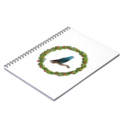 Linnie Kerstmis Wreath Notitieboek (Linkerzijde)